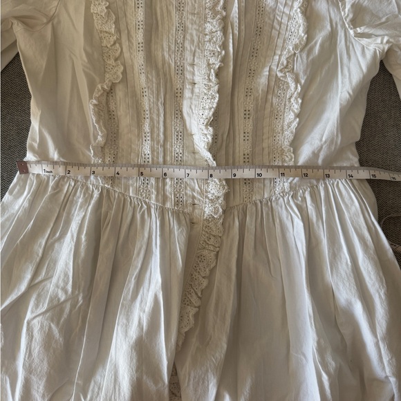 Doen Darby Dress Size S - Powder White - Picture 7 of 8